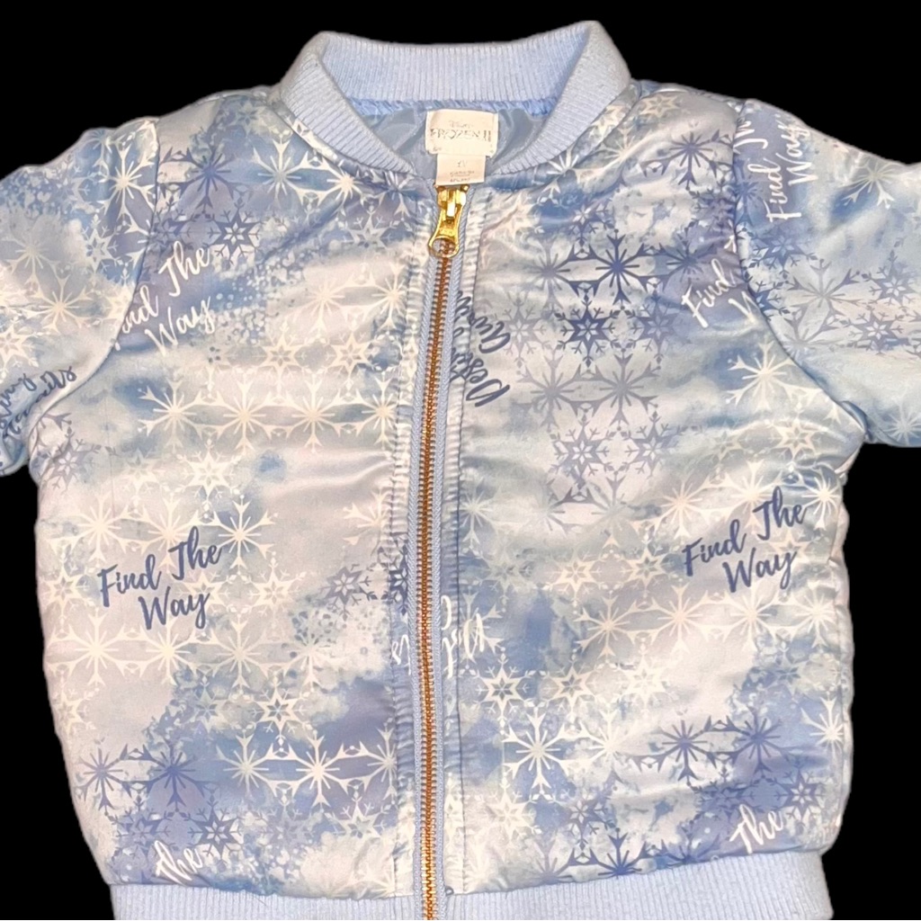 Disney Frozen Ii 3t Jacket  Preowned Light Weight Jacket